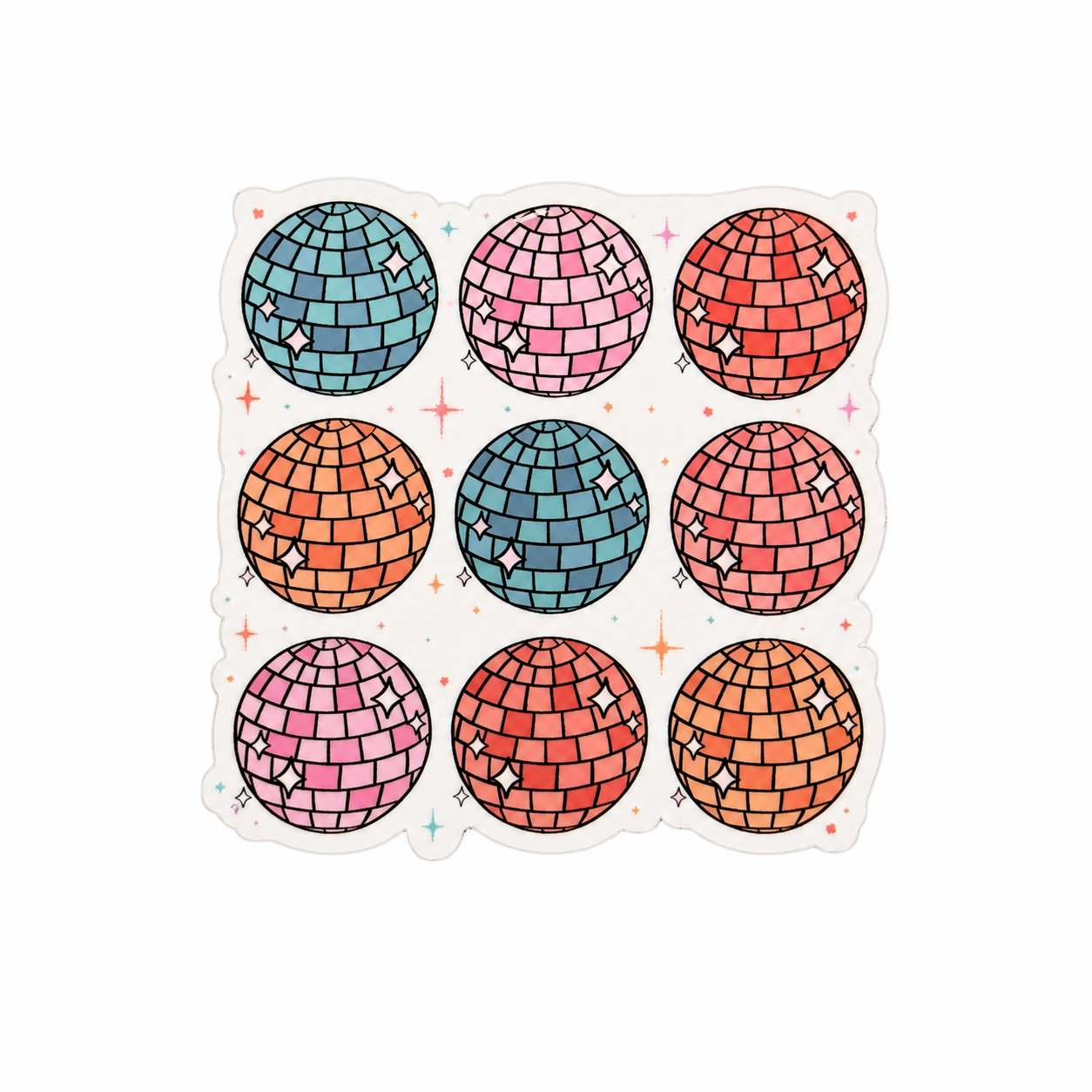 Disco Ball | Plastic Add-On - BadgeSmith