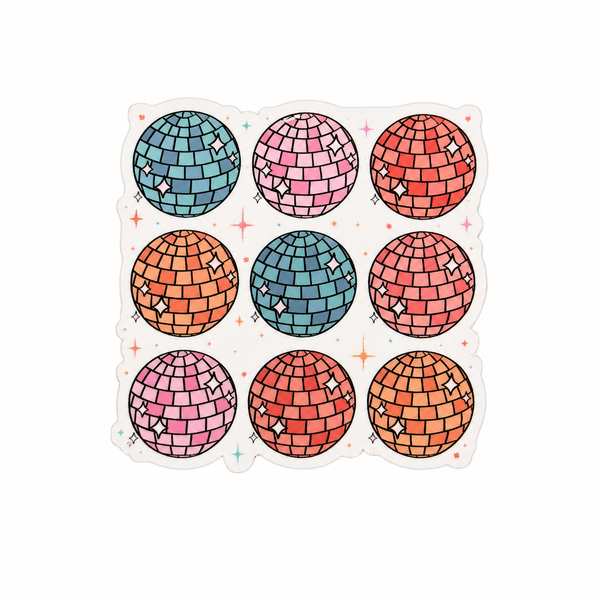 Disco Ball | Plastic Add-On - BadgeSmith