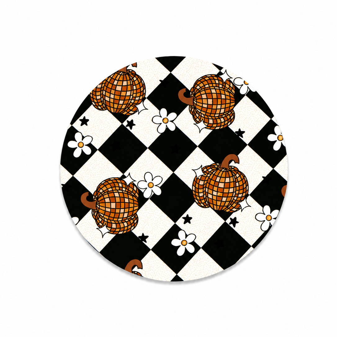 Disco Pumpkins | Hard Board Add-On - BadgeSmith
