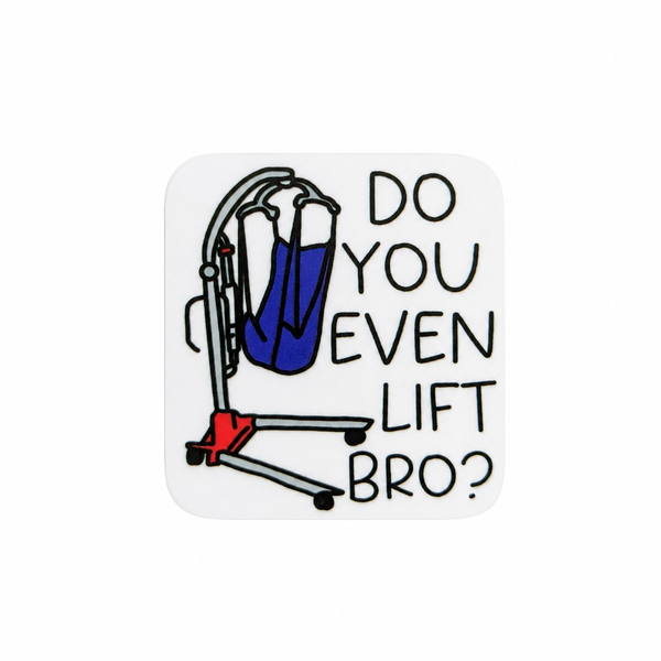 Do You Even Lift Bro | Plastic Add-On - BadgeSmith