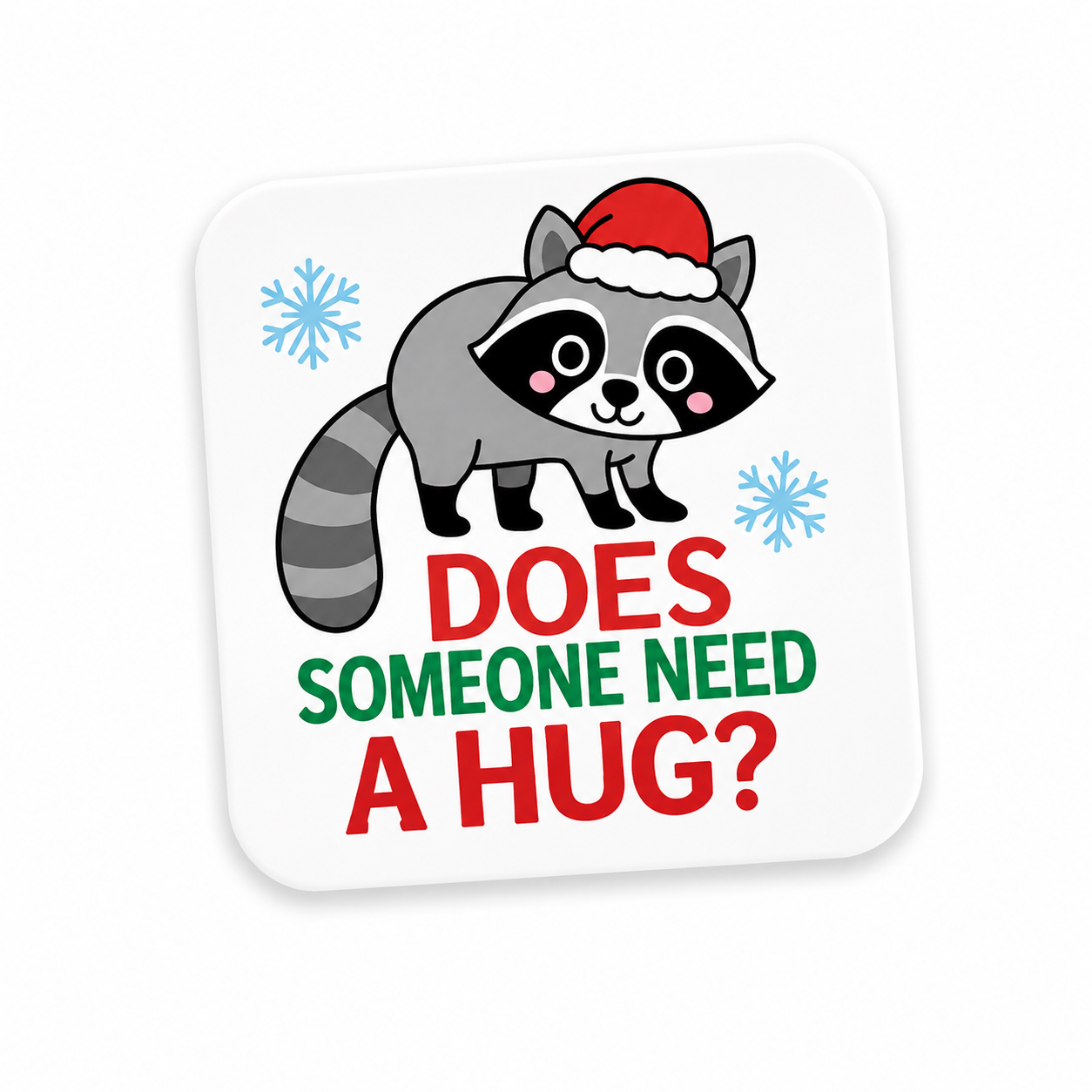 Does Someone Need A Hug? | Plastic Add-On - BadgeSmith