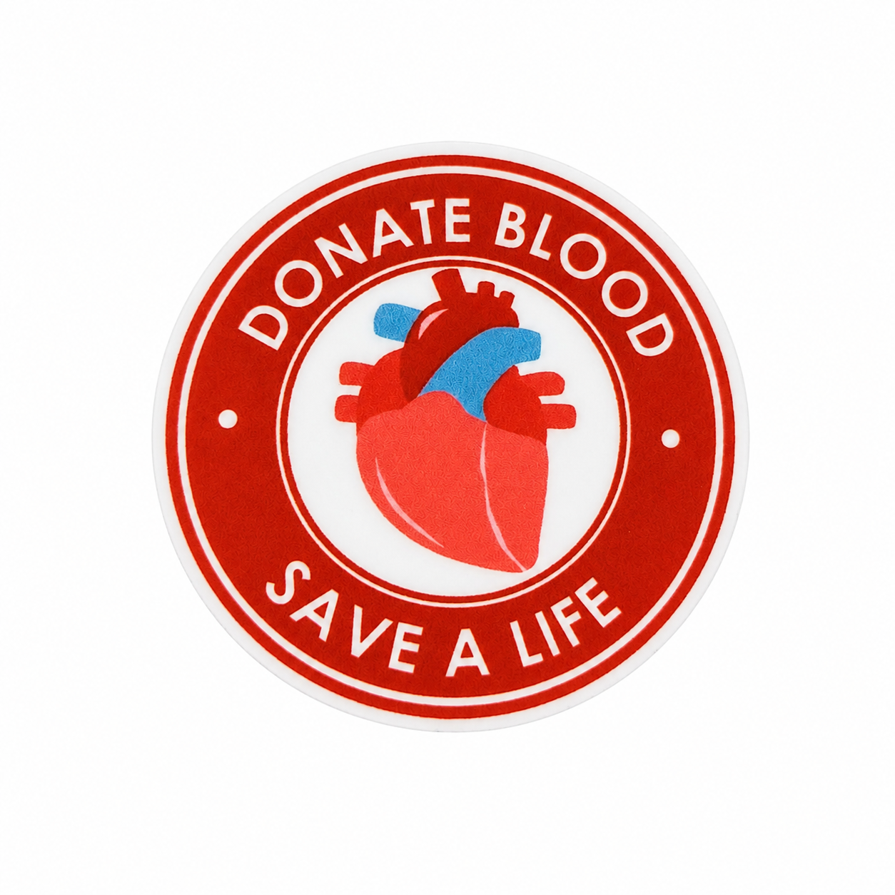 Donate Blood | Plastic Add-On - BadgeSmith