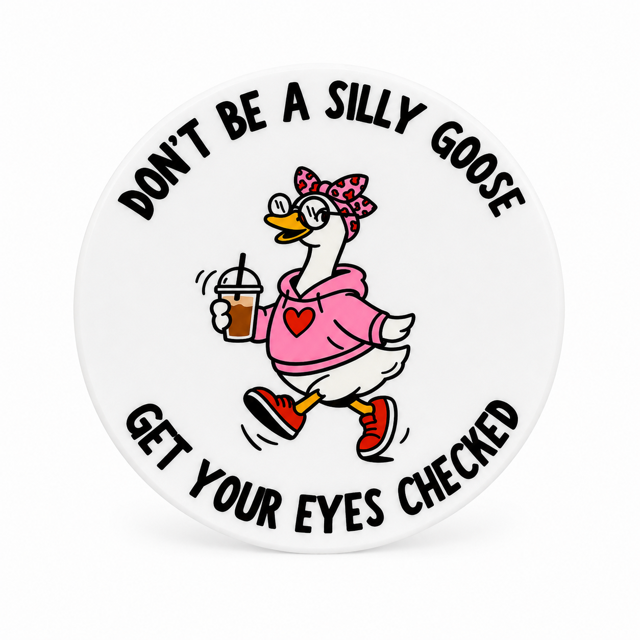 Get Your Eyes Checked | Plastic Add-On - BadgeSmith