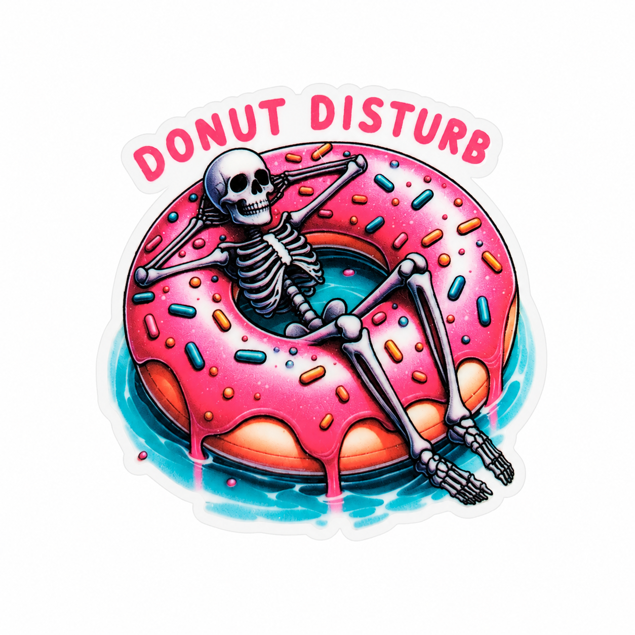 Donut Disturb | Plastic Add-On - BadgeSmith