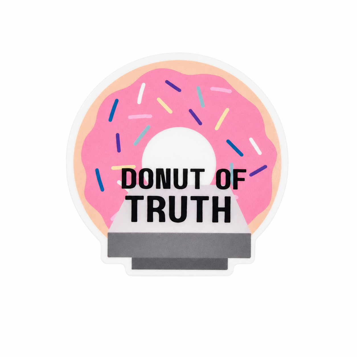 Donut of Truth | Plastic Add-On - BadgeSmith