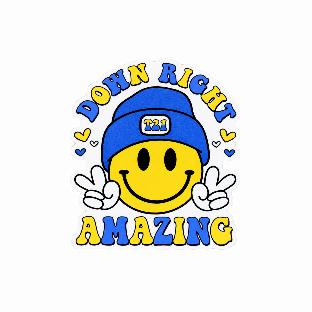 Down Right Amazing | Plastic Add-On - BadgeSmith