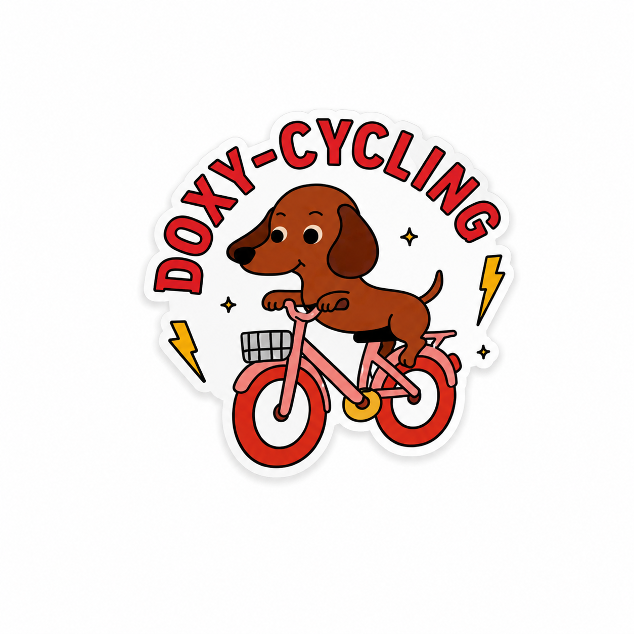 Doxy-Cycling | Plastic Add-On - BadgeSmith