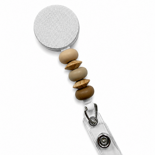 Driftwood | Interchangeable Badge Reel - BadgeSmith