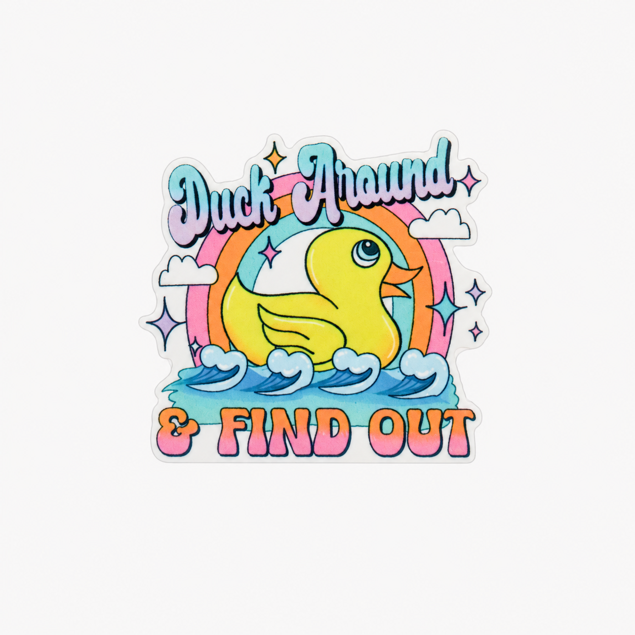 Duck Around & Find Out | Plastic Add-On - BadgeSmith
