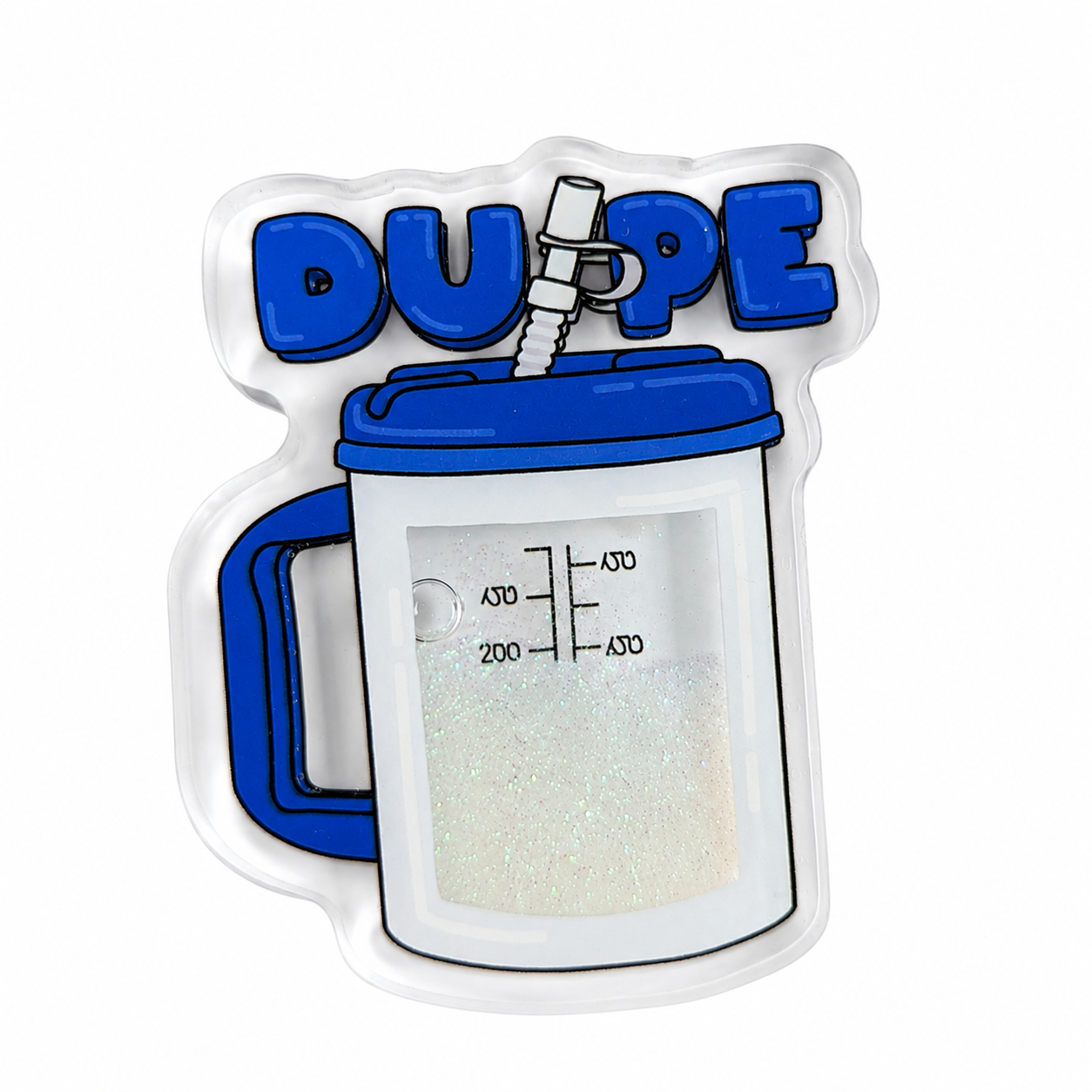 Stanley Dupe | Plastic Shaker Add-On - BadgeSmith
