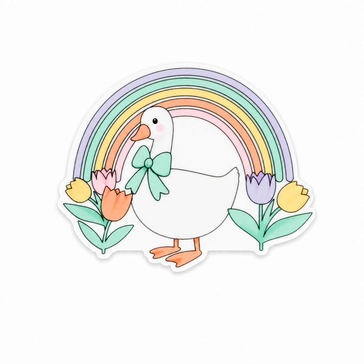 Easter Duck | Plastic Add-On - BadgeSmith