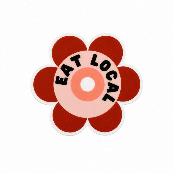 Eat Local | Plastic Add-On - BadgeSmith