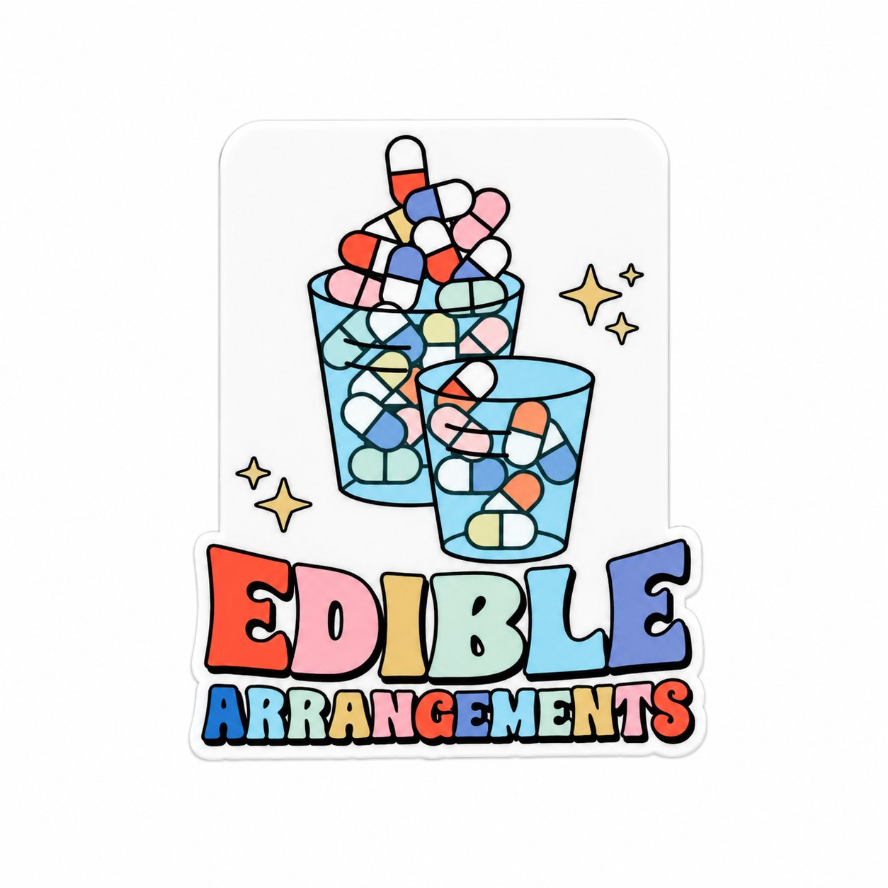 Edible Arrangements | Plastic Add-On - BadgeSmith