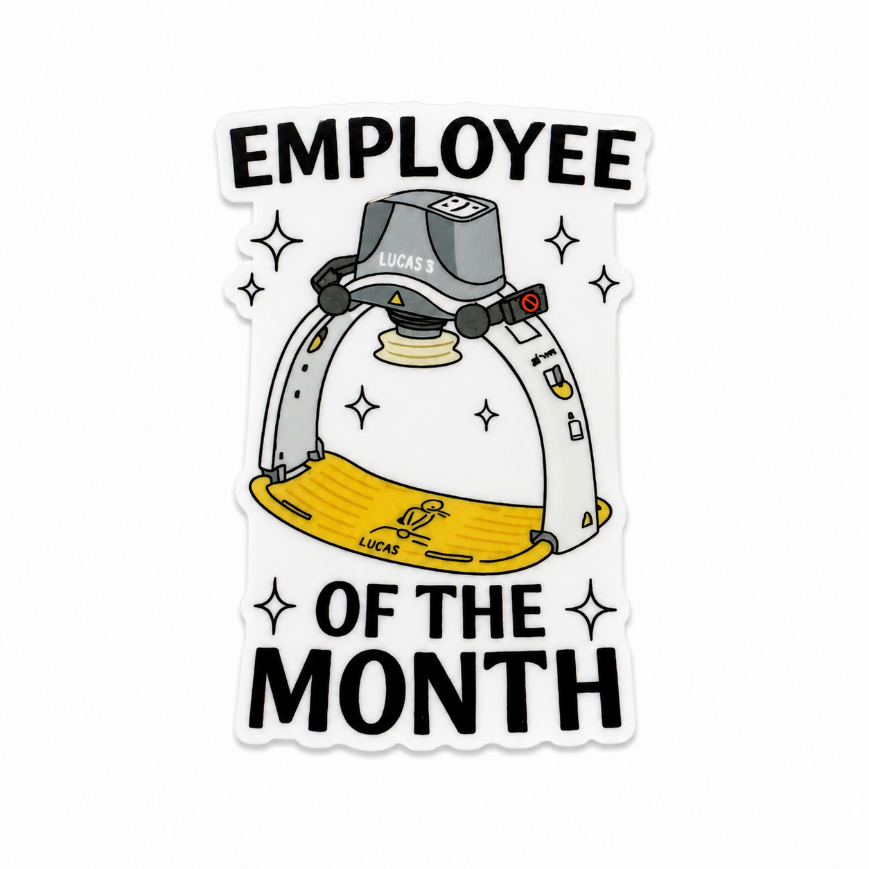 Employee of the Month | Plastic Add-On - BadgeSmith