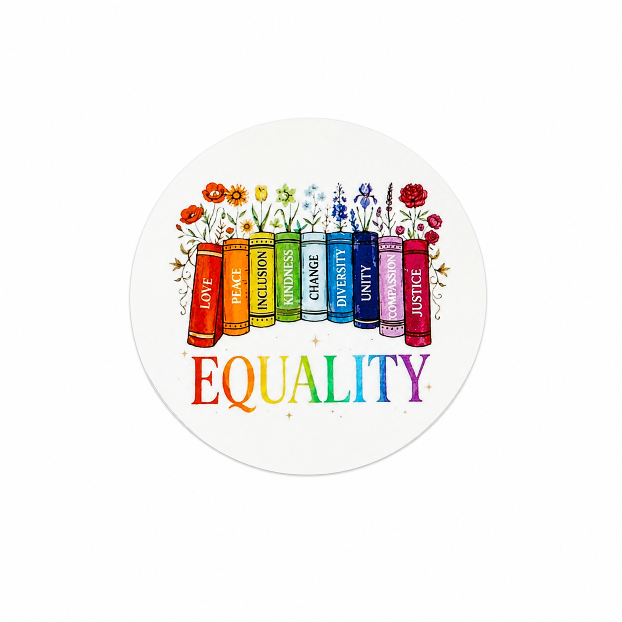 Equality Pride | Plastic Add-On - BadgeSmith