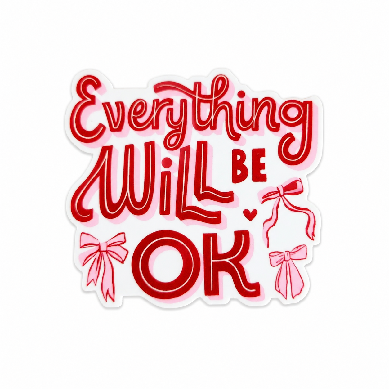 Everything Will Be Okay | Plastic Add-On - BadgeSmith
