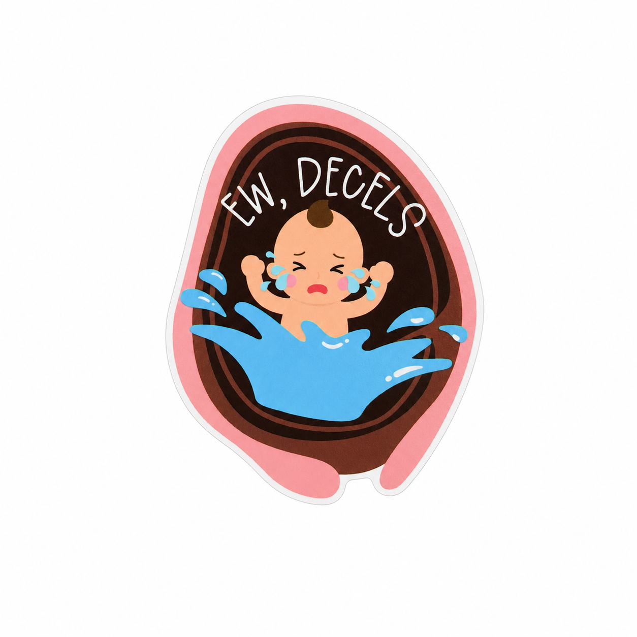 Ew, Decels | Plastic Add-On - BadgeSmith