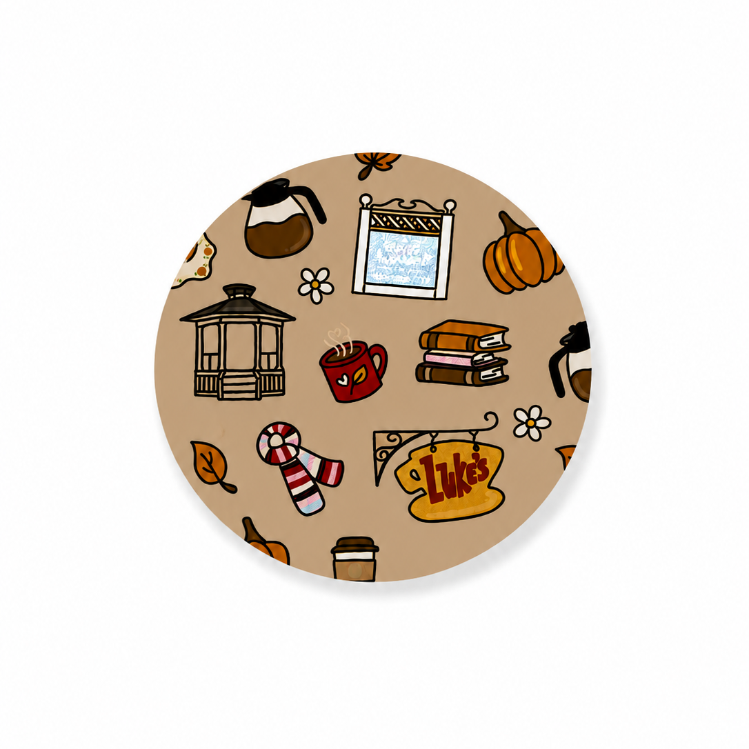 Fall In Stars Hollow | Hard Board Add-On - BadgeSmith