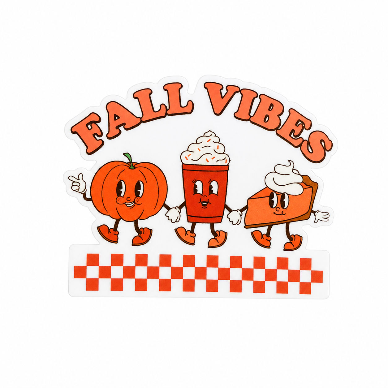 Fall Vibes | Plastic Add-On - BadgeSmith