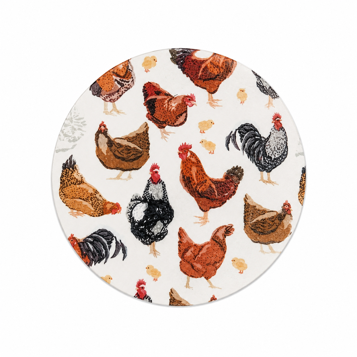 Farmhouse Chicken | Hard Board Add-On - BadgeSmith