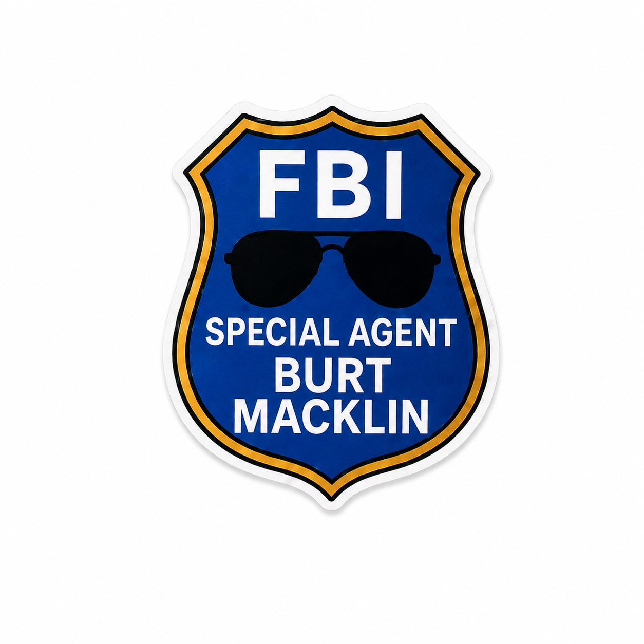 FBI Special Agent Burt Macklin | Plastic Add-On - BadgeSmith