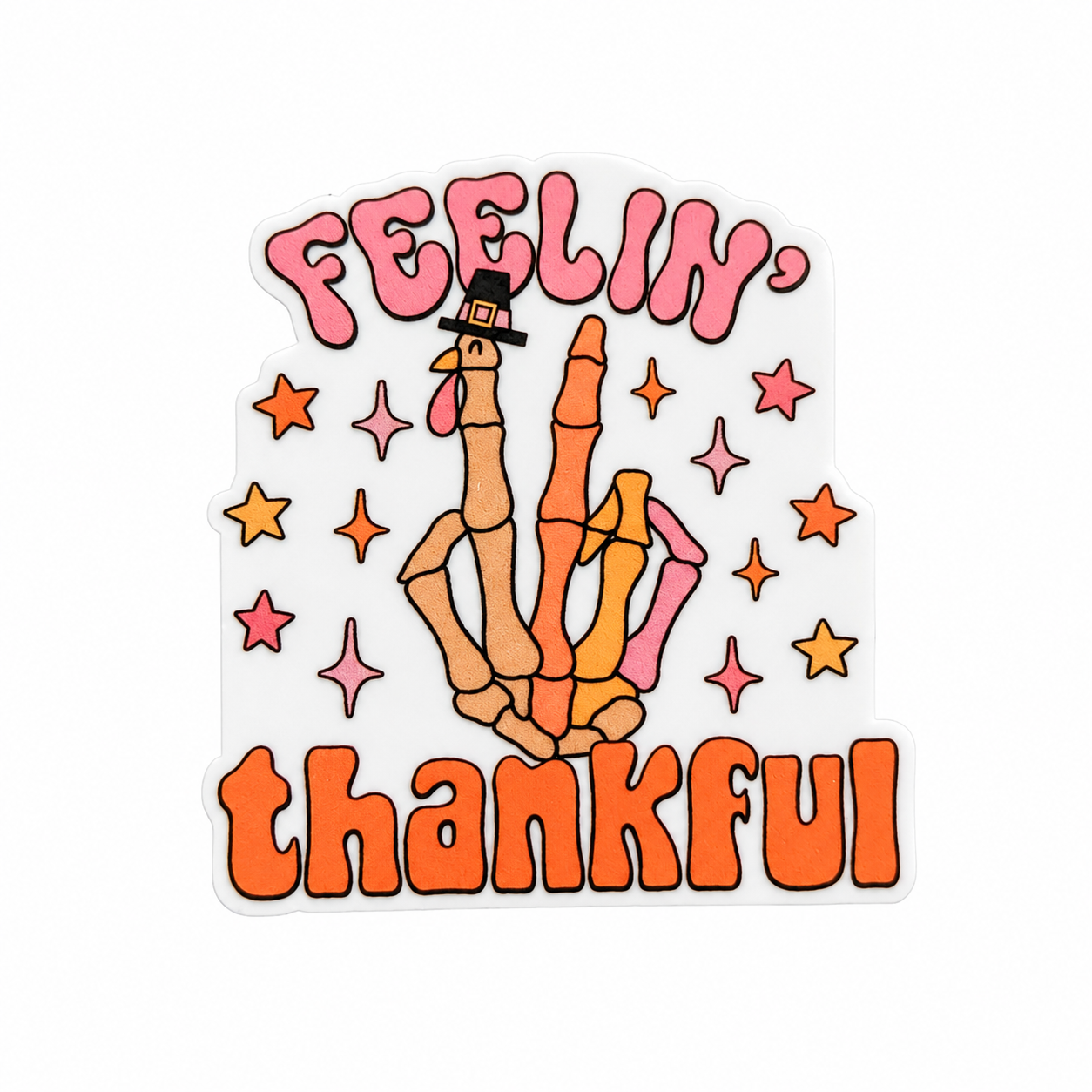 Feeling Thankful | Plastic Add-On - BadgeSmith