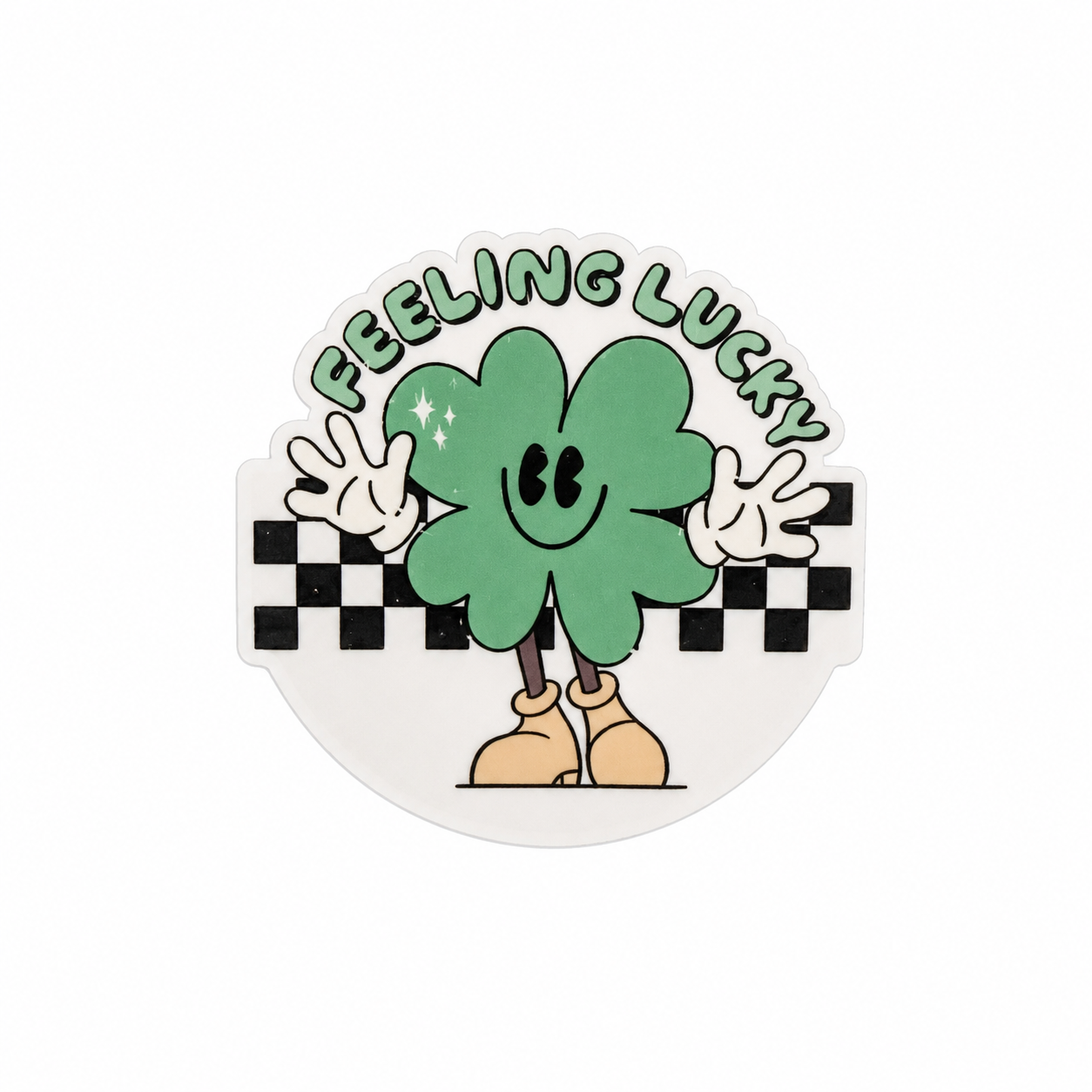 Feeling Lucky | Plastic Add-On - BadgeSmith