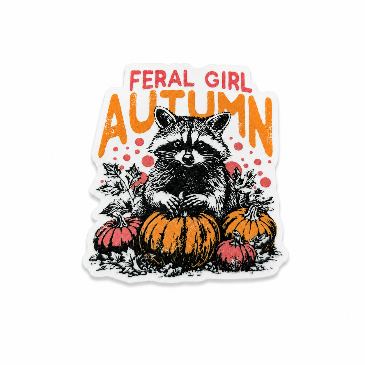 Feral Girl Autumn | Plastic Add-On - BadgeSmith