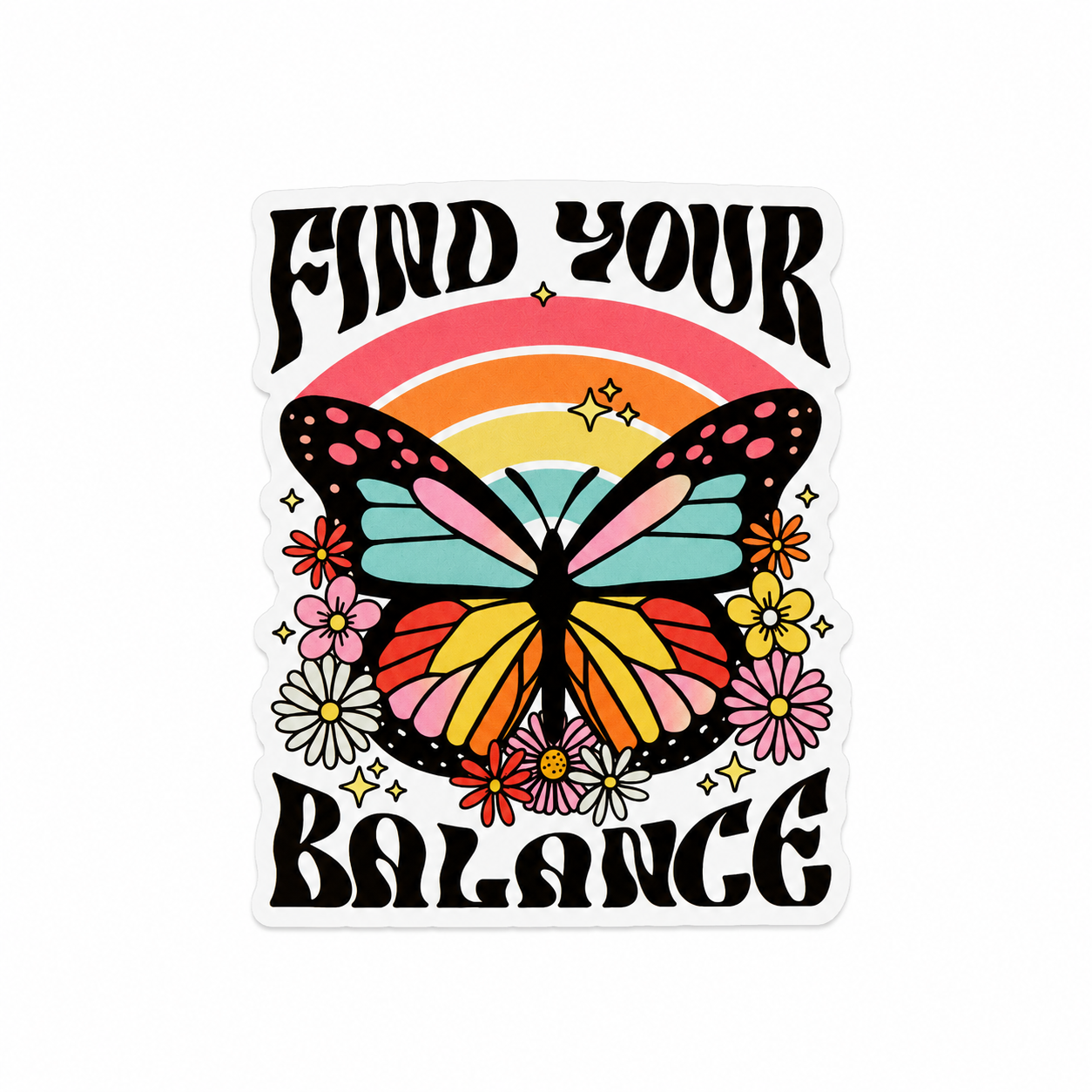 Find Your Balance | Plastic Add-On - BadgeSmith