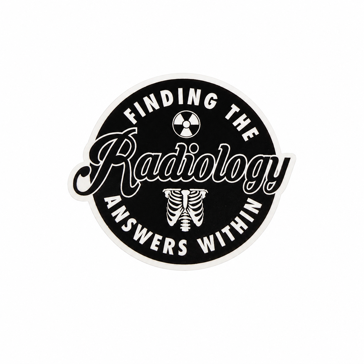 Finding The Answers | Plastic Add-On - BadgeSmith