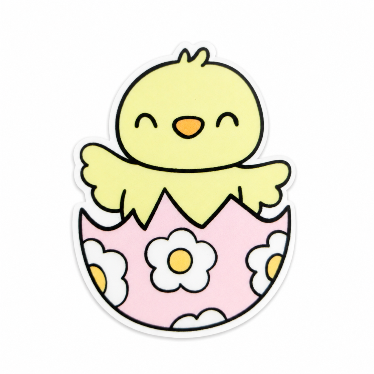 Easter Egg Chick | Plastic Add-On - BadgeSmith