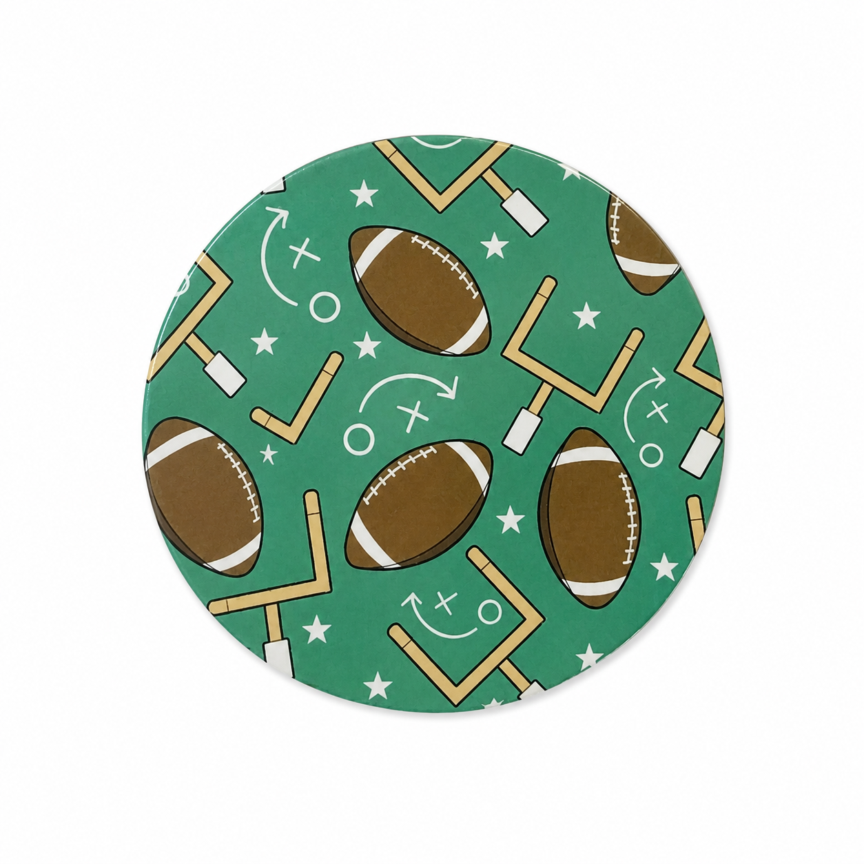 Football Goals | Hard Board Add-On - BadgeSmith
