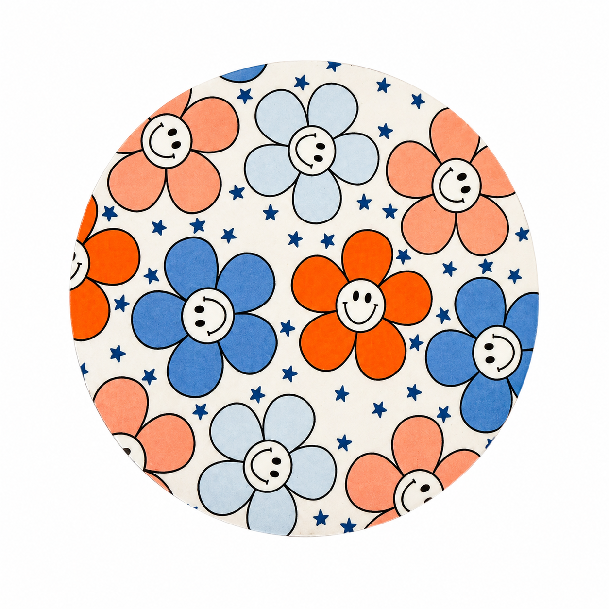 Fourth of July Flowers | Hard Board Add-On - BadgeSmith