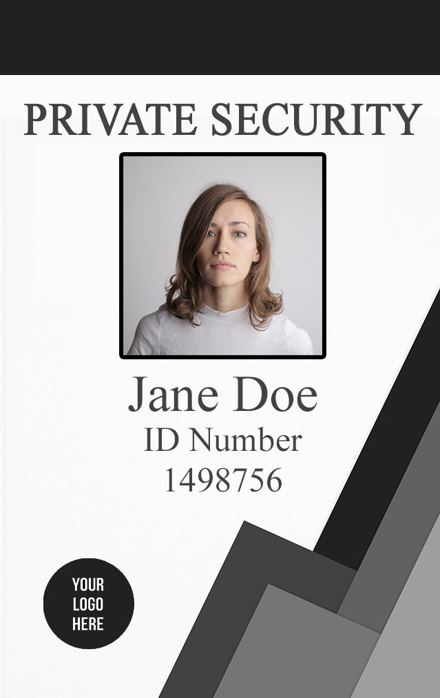 Security Guard Badge - Private Security Identification - BadgeSmith