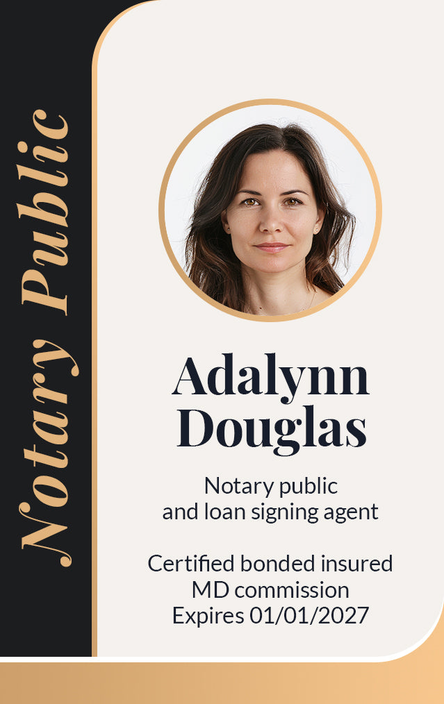 Custom Notary Badge - Personalized Design - BadgeSmith