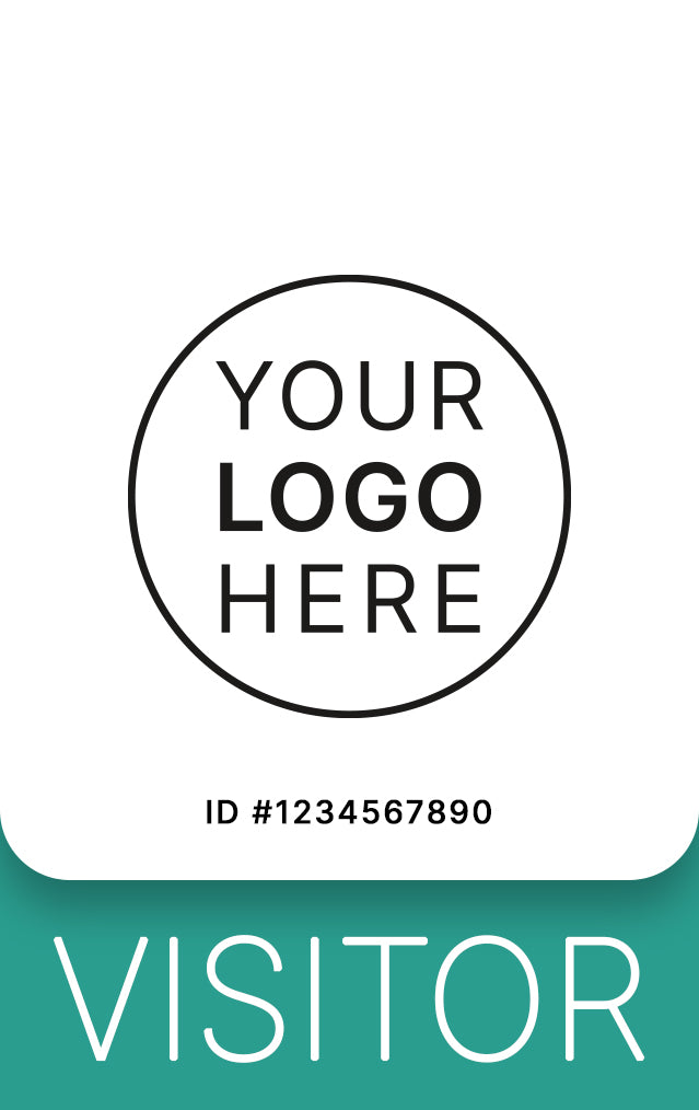 Corporate Visitor Badge - Custom Event Entry Pass - BadgeSmith