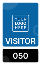 Load image into Gallery viewer, Corporate Visitor Badge - Customizable Event Entry Pass - BadgeSmith
