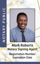 Load image into Gallery viewer, Notary Badge - Professional ID - BadgeSmith
