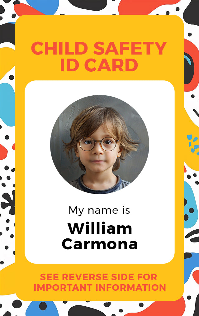 Child ID Badge - Safety Identification for Kids – BadgeSmith