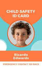 Load image into Gallery viewer, Child ID Badge - Personalized Safety ID - BadgeSmith
