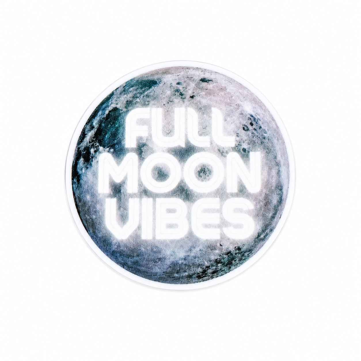 Full Moon Vibes | Plastic Add-On - BadgeSmith