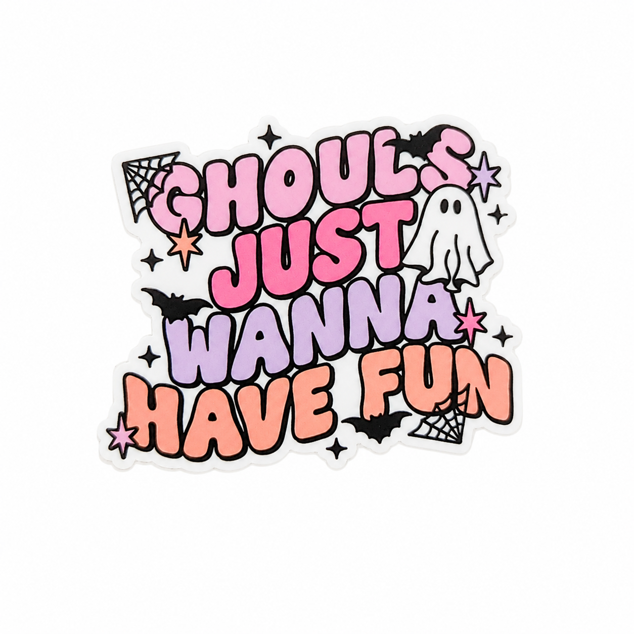 Ghouls Just Wanna Have Fun | Plastic Add-On - BadgeSmith
