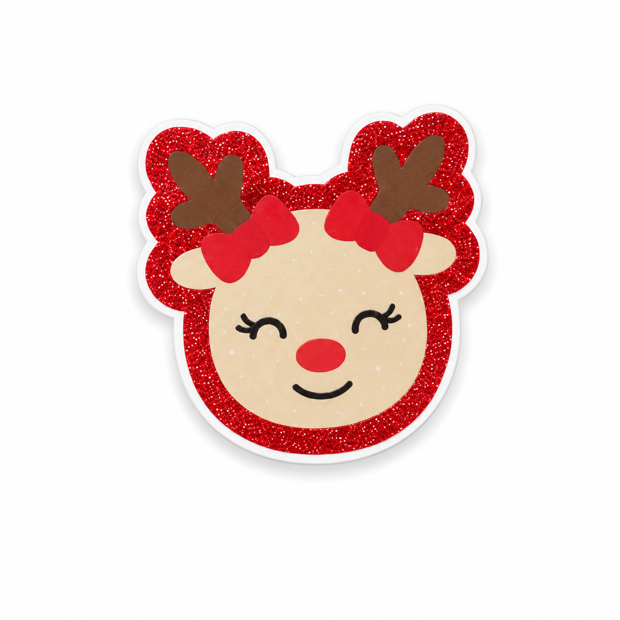 Reindeer | Plastic Add-On - BadgeSmith
