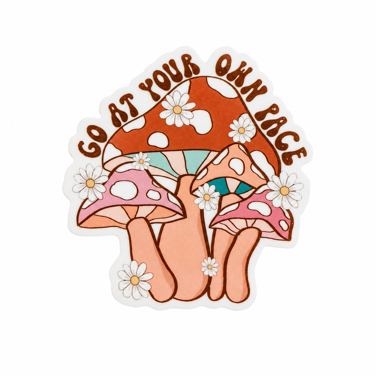 Go At Your Own Pace | Plastic Add-On - BadgeSmith