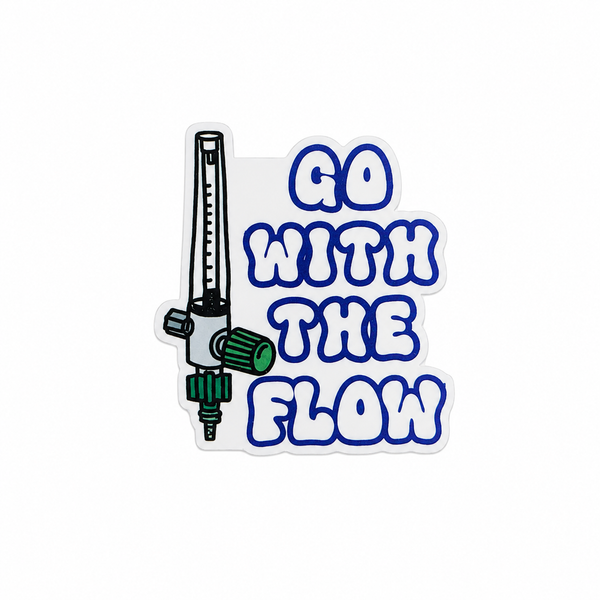 Go with the Flow | Plastic Add-On - BadgeSmith
