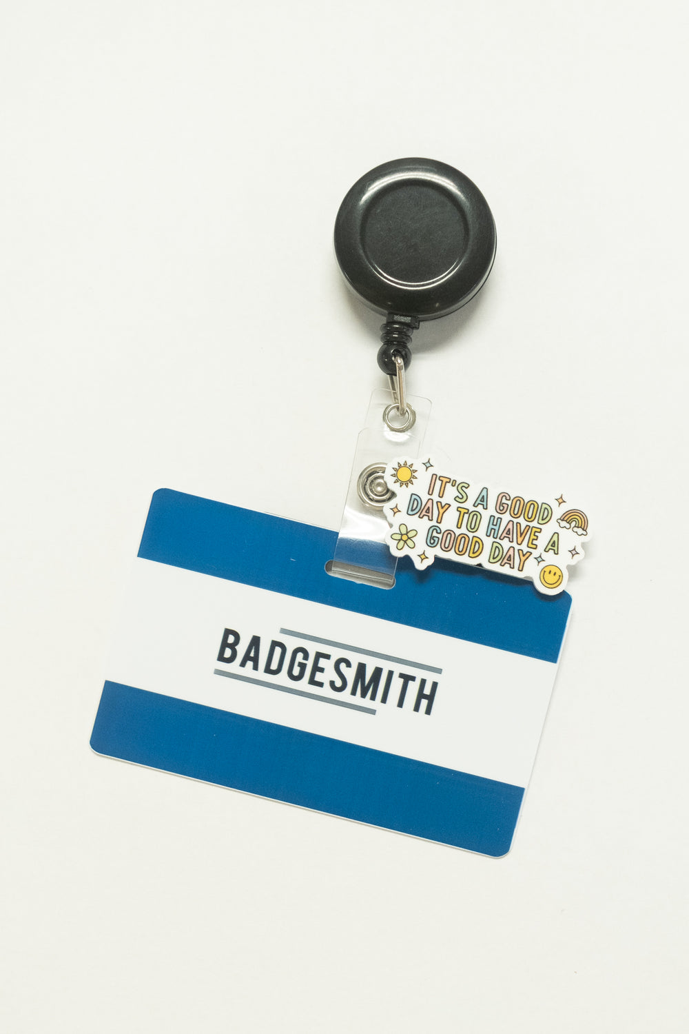 "It's a Good Day to Have a Good Day" Badge Charm