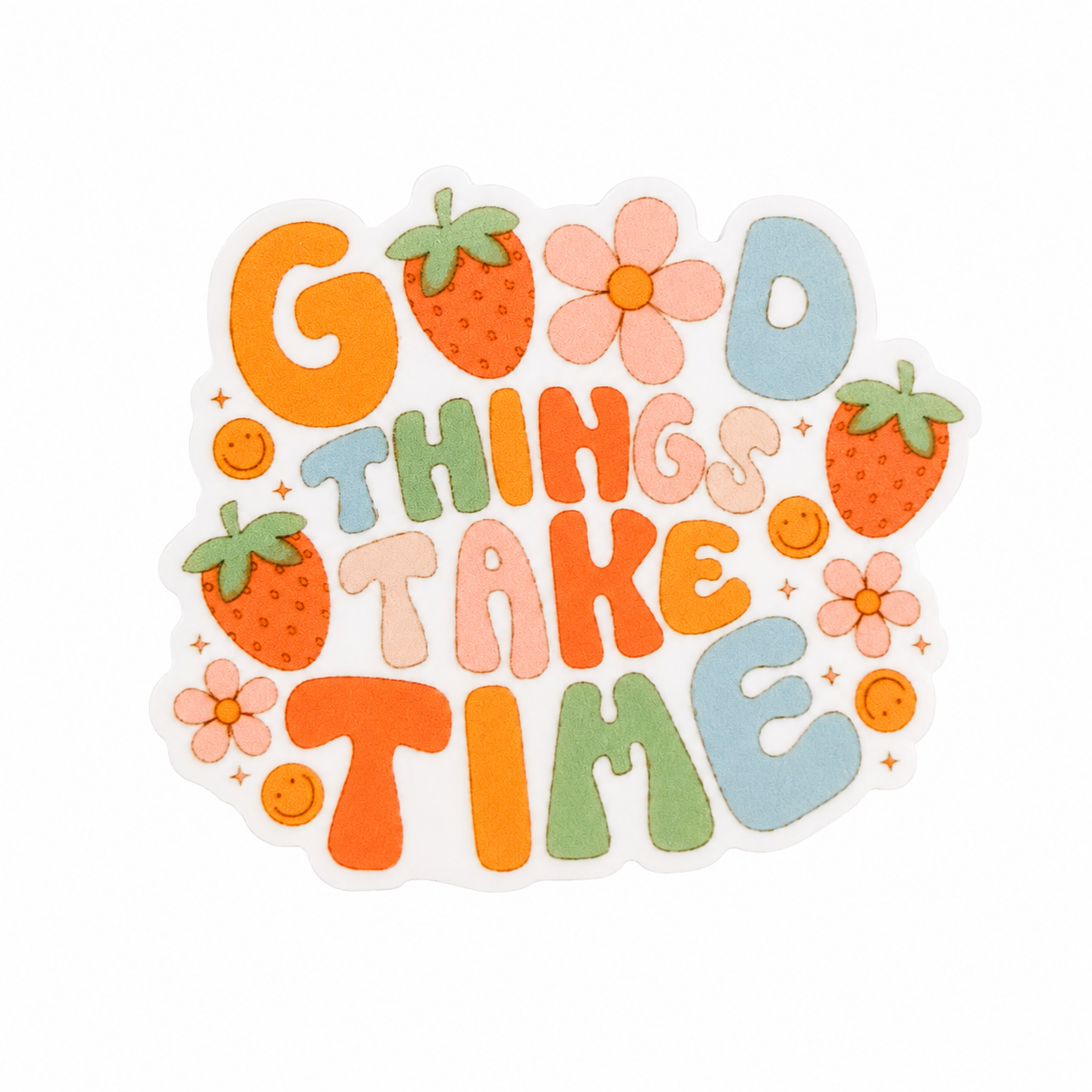 Good Things Take Time | Plastic Add-On - BadgeSmith
