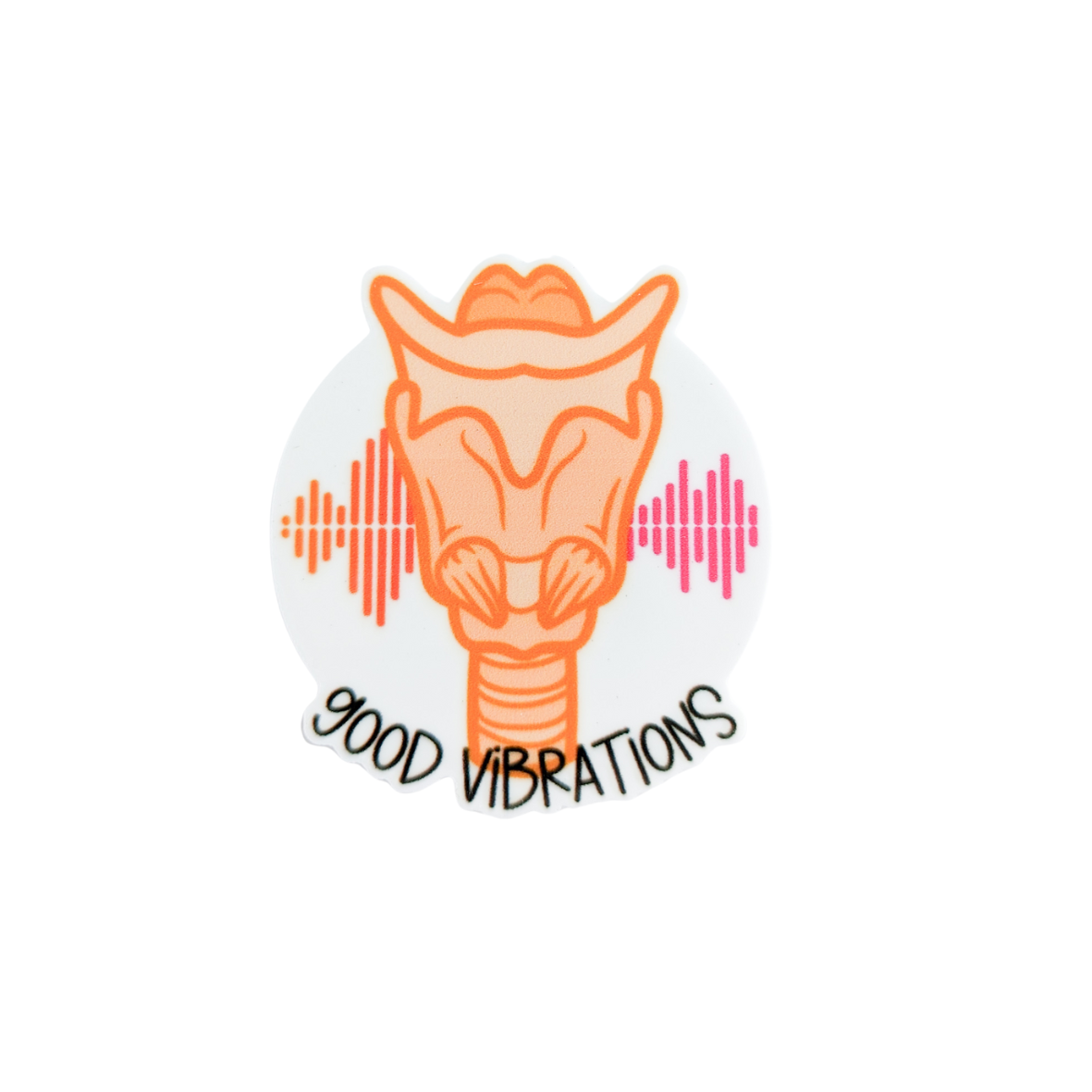 Good Vibrations | Plastic Add-On - BadgeSmith