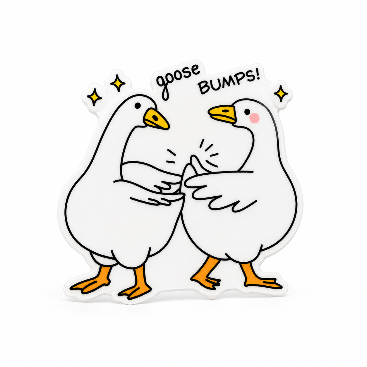 Goose Bumps | Plastic Add-On - BadgeSmith