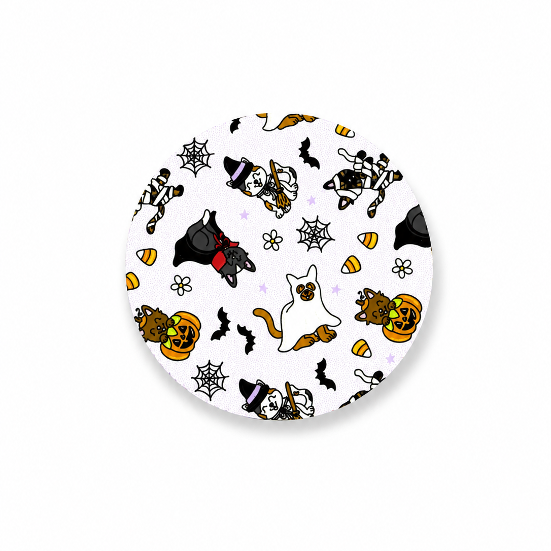 Halloween Cats | Hard Board Add-On - BadgeSmith
